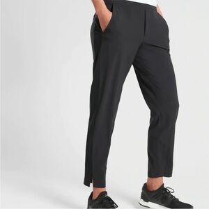 Athleta Brooklyn Ankle Pant Black Active Athleisure Casual Women’s 0